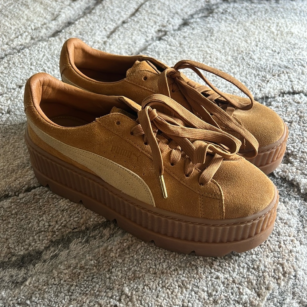 Fenty x Puma Cleated Creeper - Suede - Golden Brown